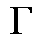 Uppercase Gamma "G"